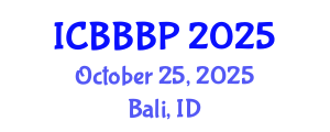 International Conference on Bioenergy, Biogas and Biogas Production (ICBBBP) October 25, 2025 - Bali, Indonesia