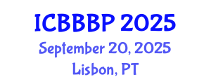 International Conference on Bioenergy, Biogas and Biogas Production (ICBBBP) September 20, 2025 - Lisbon, Portugal