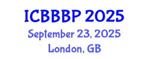 International Conference on Bioenergy, Biogas and Biogas Production (ICBBBP) September 23, 2025 - London, United Kingdom
