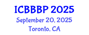 International Conference on Bioenergy, Biogas and Biogas Production (ICBBBP) September 20, 2025 - Toronto, Canada