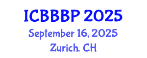 International Conference on Bioenergy, Biogas and Biogas Production (ICBBBP) September 16, 2025 - Zurich, Switzerland