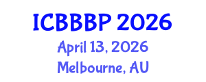International Conference on Bioenergy, Biogas and Biogas Production (ICBBBP) April 13, 2026 - Melbourne, Australia International Conference on Bioenergy, Biogas and Biogas Production (ICBBBP) April 13, 2026 - Melbourne, Australia