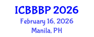 International Conference on Bioenergy, Biogas and Biogas Production (ICBBBP) February 16, 2026 - Manila, Philippines International Conference on Bioenergy, Biogas and Biogas Production (ICBBBP) February 16, 2026 - Manila, Philippines