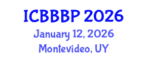 International Conference on Bioenergy, Biogas and Biogas Production (ICBBBP) January 12, 2026 - Montevideo, Uruguay International Conference on Bioenergy, Biogas and Biogas Production (ICBBBP) January 12, 2026 - Montevideo, Uruguay