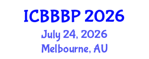 International Conference on Bioenergy, Biogas and Biogas Production (ICBBBP) July 24, 2026 - Melbourne, Australia International Conference on Bioenergy, Biogas and Biogas Production (ICBBBP) July 24, 2026 - Melbourne, Australia
