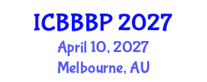 International Conference on Bioenergy, Biogas and Biogas Production (ICBBBP) April 10, 2027 - Melbourne, Australia International Conference on Bioenergy, Biogas and Biogas Production (ICBBBP) April 10, 2027 - Melbourne, Australia