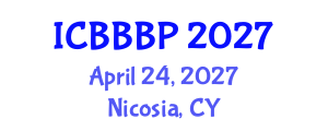 International Conference on Bioenergy, Biogas and Biogas Production (ICBBBP) April 24, 2027 - Nicosia, Cyprus International Conference on Bioenergy, Biogas and Biogas Production (ICBBBP) April 24, 2027 - Nicosia, Cyprus