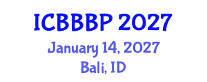 International Conference on Bioenergy, Biogas and Biogas Production (ICBBBP) January 14, 2027 - Bali, Indonesia International Conference on Bioenergy, Biogas and Biogas Production (ICBBBP) January 14, 2027 - Bali, Indonesia