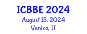 International Conference on Bioengineering and Biomedical Engineering (ICBBE) August 15, 2024 - Venice, Italy