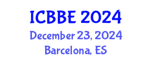 International Conference on Bioengineering and Biomedical Engineering (ICBBE) December 23, 2024 - Barcelona, Spain