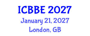 International Conference on Bioengineering and Biomedical Engineering (ICBBE) January 21, 2027 - London, United Kingdom International Conference on Bioengineering and Biomedical Engineering (ICBBE) January 21, 2027 - London, United Kingdom