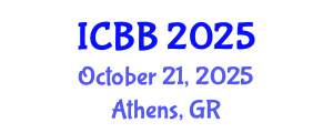 International Conference on Bioengineering and Bionanotechnology (ICBB) October 21, 2025 - Athens, Greece