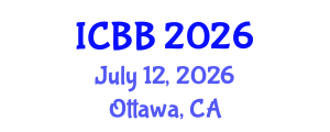 International Conference on Bioengineering and Bionanotechnology (ICBB) July 12, 2026 - Ottawa, Canada