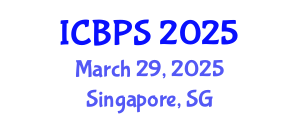 International Conference on Bioengineering and Pharmaceutical Sciences (ICBPS) March 29, 2025 - Singapore, Singapore