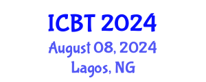 International Conference on Bioengineering and Technology (ICBT) August 08, 2024 - Lagos, Nigeria