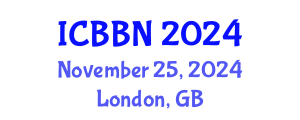 International Conference on Bioengineering, Biotechnology and Nanotechnology (ICBBN) November 25, 2024 - London, United Kingdom