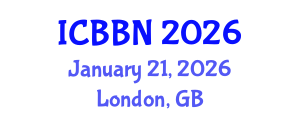 International Conference on Bioengineering, Biotechnology and Nanotechnology (ICBBN) January 21, 2026 - London, United Kingdom