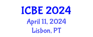 International Conference on Bioengineering (ICBE) April 11, 2024 - Lisbon, Portugal