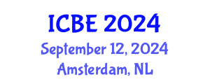 International Conference on Bioengineering (ICBE) September 12, 2024 - Amsterdam, Netherlands
