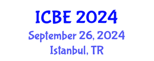 International Conference on Bioengineering (ICBE) September 26, 2024 - Istanbul, Turkey