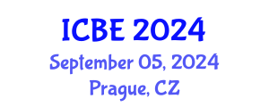 International Conference on Bioengineering (ICBE) September 05, 2024 - Prague, Czechia