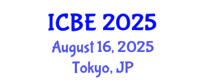 International Conference on Bioengineering (ICBE) August 16, 2025 - Tokyo, Japan