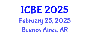 International Conference on Bioengineering (ICBE) February 25, 2025 - Buenos Aires, Argentina
