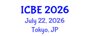 International Conference on Bioengineering (ICBE) July 22, 2026 - Tokyo, Japan