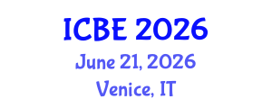 International Conference on Bioengineering (ICBE) June 21, 2026 - Venice, Italy