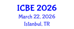 International Conference on Bioengineering (ICBE) March 22, 2026 - Istanbul, Turkey