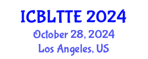 International Conference on Bioengineering Liver Transplantation and Tissue Engineering (ICBLTTE) October 28, 2024 - Los Angeles, United States