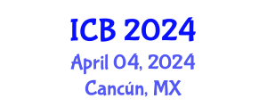 International Conference on Bioethics (ICB) April 04, 2024 - Cancún, Mexico
