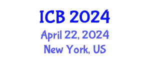 International Conference on Bioethics (ICB) April 22, 2024 - New York, United States