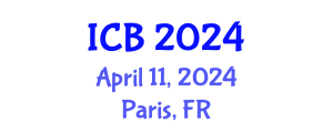 International Conference on Bioethics (ICB) April 11, 2024 - Paris, France