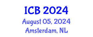 International Conference on Bioethics (ICB) August 05, 2024 - Amsterdam, Netherlands