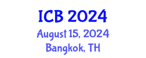 International Conference on Bioethics (ICB) August 15, 2024 - Bangkok, Thailand