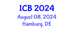 International Conference on Bioethics (ICB) August 08, 2024 - Hamburg, Germany
