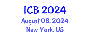 International Conference on Bioethics (ICB) August 08, 2024 - New York, United States