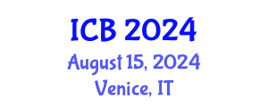 International Conference on Bioethics (ICB) August 15, 2024 - Venice, Italy