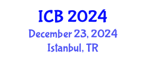 International Conference on Bioethics (ICB) December 23, 2024 - Istanbul, Turkey