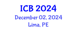 International Conference on Bioethics (ICB) December 02, 2024 - Lima, Peru