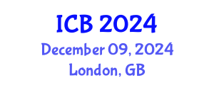 International Conference on Bioethics (ICB) December 09, 2024 - London, United Kingdom