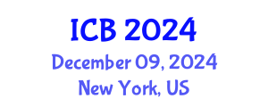 International Conference on Bioethics (ICB) December 09, 2024 - New York, United States