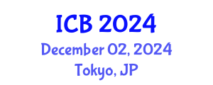 International Conference on Bioethics (ICB) December 02, 2024 - Tokyo, Japan