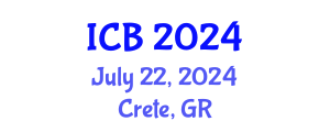 International Conference on Bioethics (ICB) July 22, 2024 - Crete, Greece