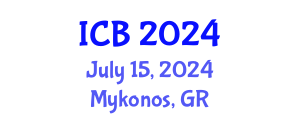 International Conference on Bioethics (ICB) July 15, 2024 - Mykonos, Greece