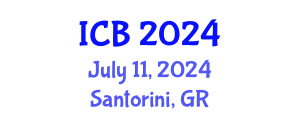 International Conference on Bioethics (ICB) July 11, 2024 - Santorini, Greece