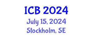 International Conference on Bioethics (ICB) July 15, 2024 - Stockholm, Sweden