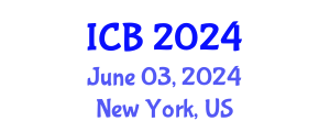 International Conference on Bioethics (ICB) June 03, 2024 - New York, United States