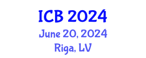 International Conference on Bioethics (ICB) June 20, 2024 - Riga, Latvia